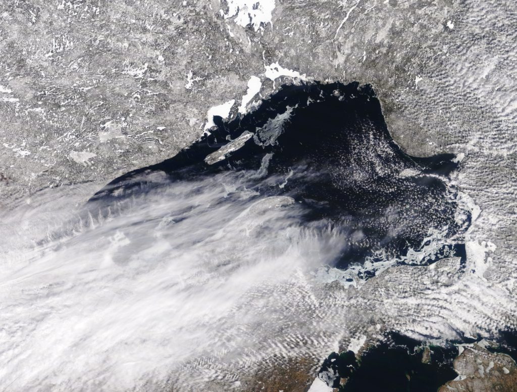 Lake Superior Ice Cover